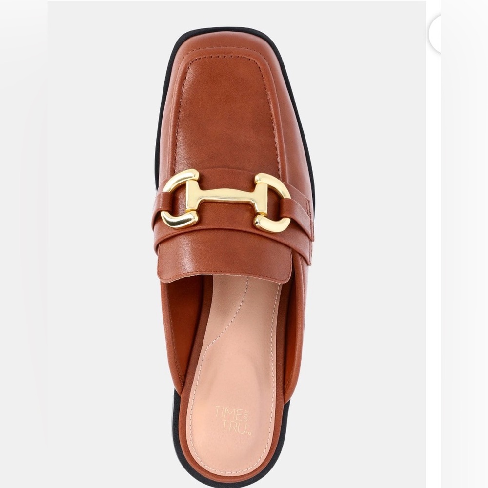 ❤️Time&Tru Women's Backless Loafer Size 10 NWT MemoryFoam
Brown&Gold Horsebit